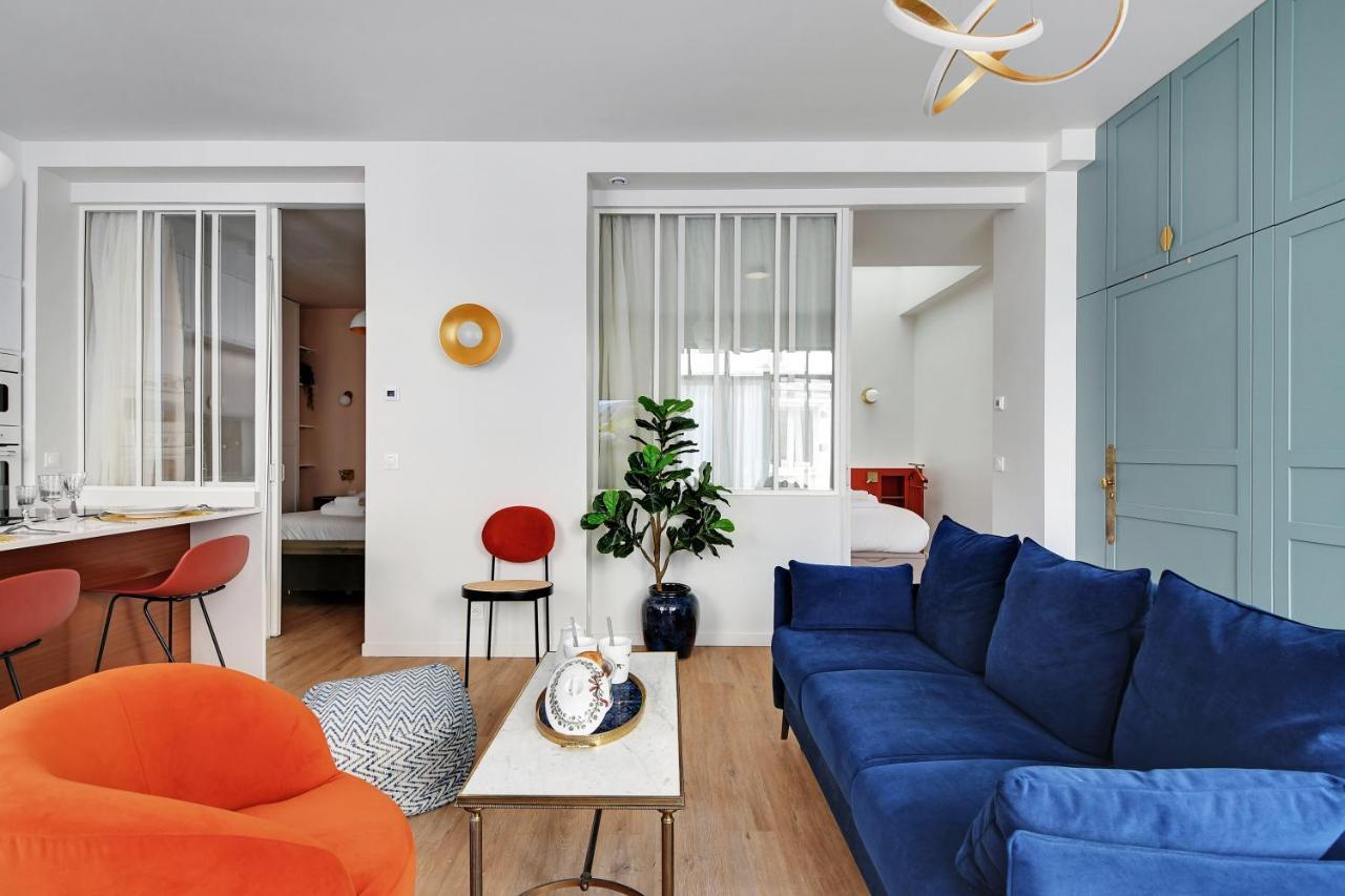 Chic Apartment -2Br-6P- Invalides Parijs Buitenkant foto