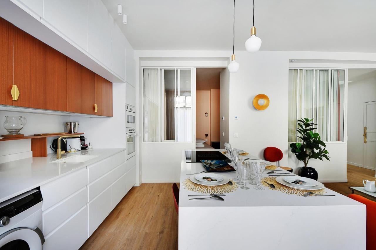 Chic Apartment -2Br-6P- Invalides Parijs Buitenkant foto