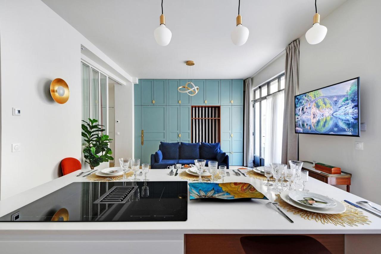 Chic Apartment -2Br-6P- Invalides Parijs Buitenkant foto