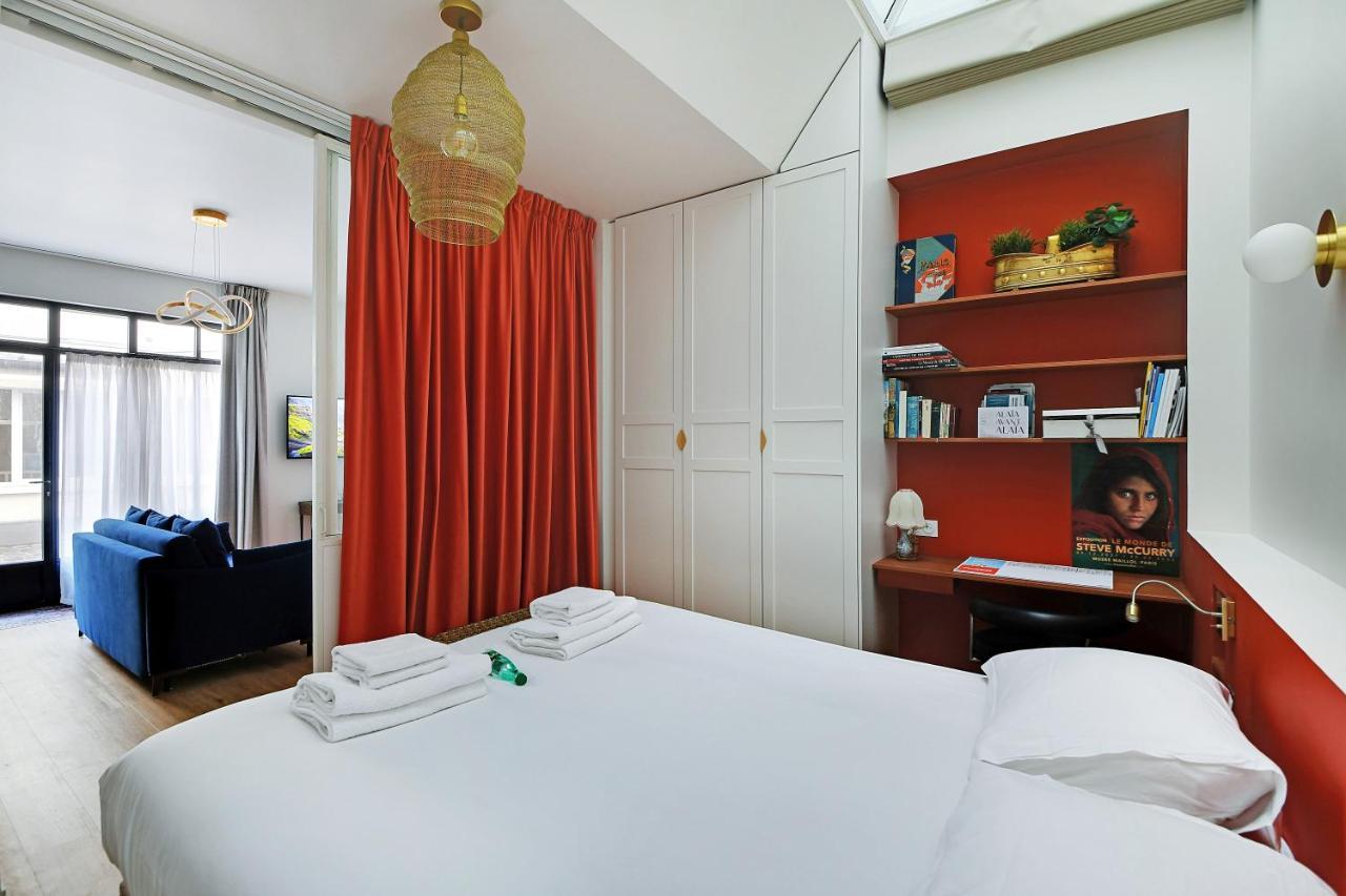 Chic Apartment -2Br-6P- Invalides Parijs Buitenkant foto